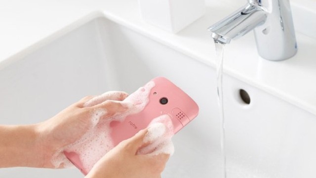 Sabunla yıkanabilir telefon Rafre