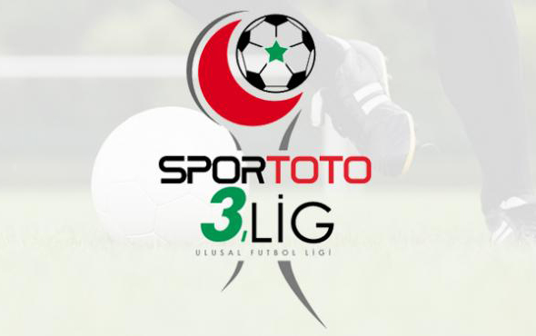 Spor Toto 3. Lig’de sonuçlar