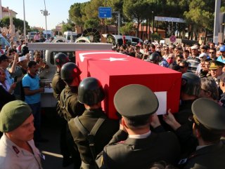 Van şehidine veda