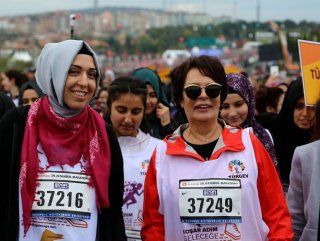 TÜRGEV İstanbul Maratonunda koştu