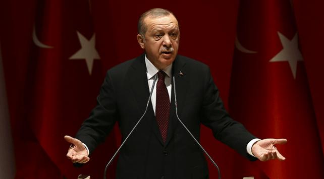 Cumhurbaşkanı Recep Tayyip Erdoğan: Amerikan bayraklarıyla terör örgütleri, bölgede cirit atıyorlar