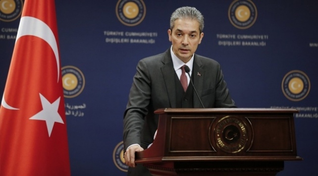Dışişleri Bakanlığı Sözcüsü Aksoy: ICRC Başkanı’nın açıklamalarını kınıyoruz