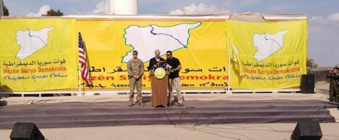 ABD’li diplomat YPG kutlamasında