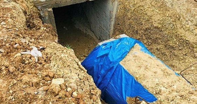 Hareket bölgesinde PKK’ya ait tüneller kullanılmaz hale getirildi