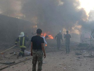 Suriyenin İdlib kentinde patlama