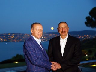 Cumhurbaşkanı Erdoğan, Aliyev ile fotoğrafını paylaştı