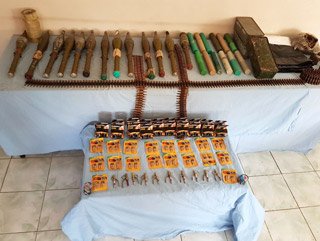 Hakkaride PKK cephaneliği bulundu