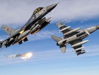 Irakın kuzeyinde hava operasyonu 3 terörist öldürüldü