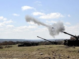 Kilisin karşısındaki PYD hedefleri vuruldu