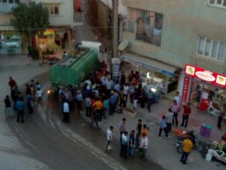 Nusaybinde bisikletli çocuğa su tankeri çarptı