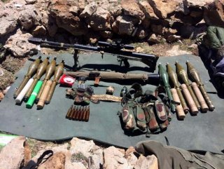 Siirtte 1 terörist ve çok sayıda mühimmat yakalandı