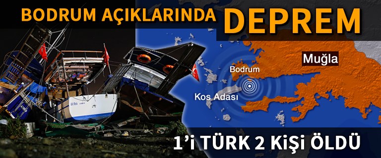Son dakika… Muğla açıklarında 6,5 büyüklüğünde deprem