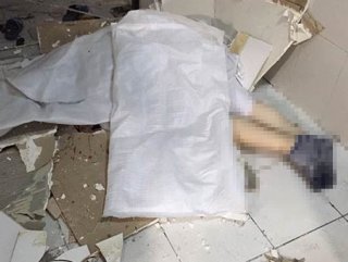 Trabzonda asansörle duvar arasında sıkışan kadın öldü