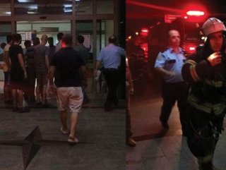 Adnan Menderes Üniversitesi Hastanesinde yangın çıktı