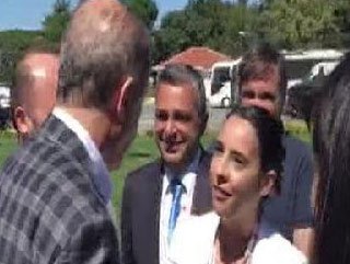 Cumhurbaşkanı Erdoğandan gazeteciye Karadenizli misin