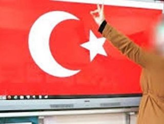 Bozkurt işareti yaptı, öğretmenlikten atıldı