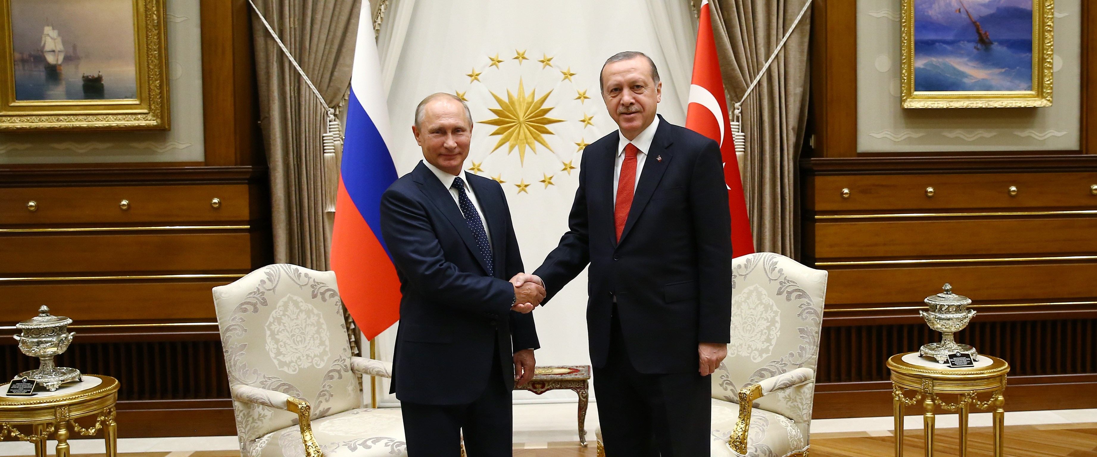 Cumhurbaşkanı Erdoğan ile Rusya Devlet Başkanı Putin Beştepe'de görüştü