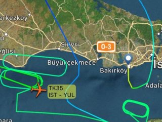 THY hasta yolcusu için 7 saat 25 dakika tur attı