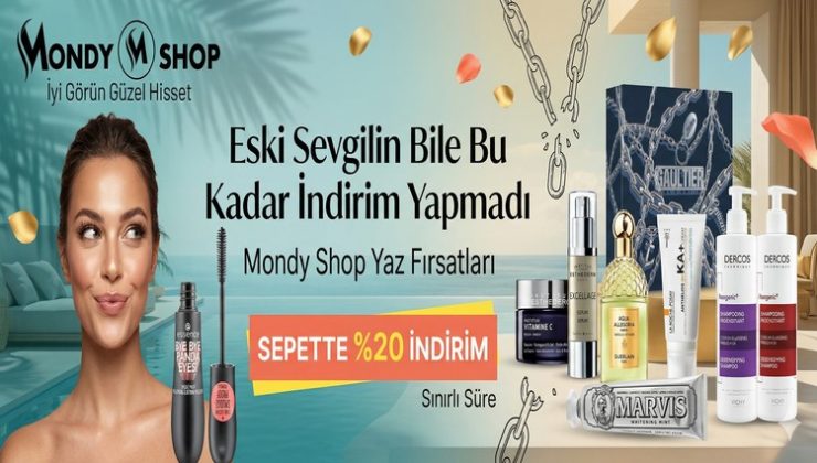 Mondy Shop’tan Yaza Özel Kampanya: İpek Gibi Saçlar İçin Sepette %20 İndirim Fırsatı!